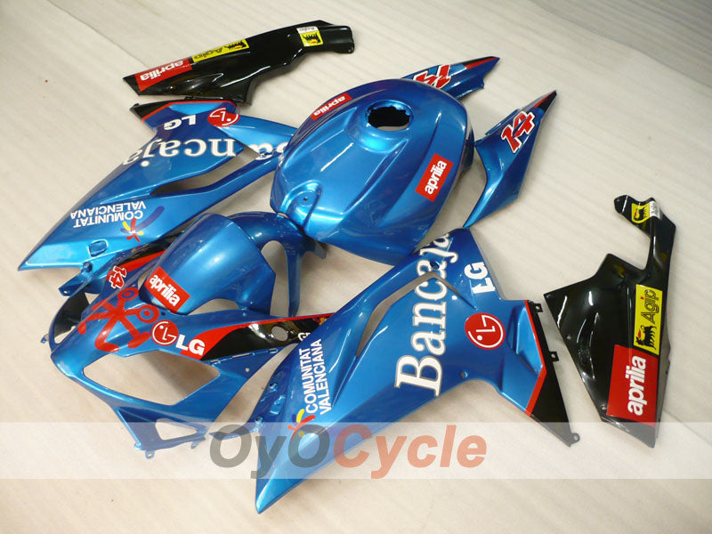 Fairing kit for 06-10 Aprilia RS125 - Blue, Black - Factory Style #OYO87902405 Secondary image