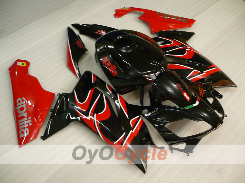 Fairing kit for 06-10 Aprilia RS125 - Red, Black - Factory Style #OYO87902409