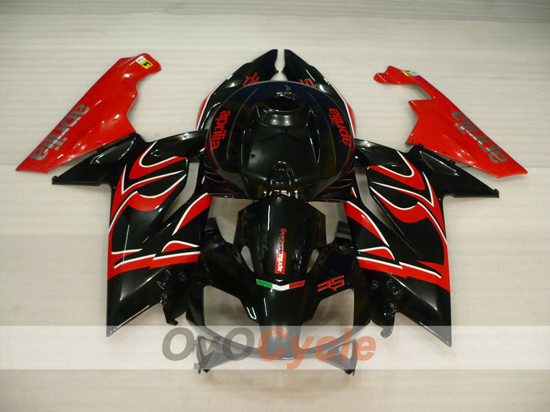 Fairing kit for 06-10 Aprilia RS125 - Red, Black - Factory Style #OYO87902409