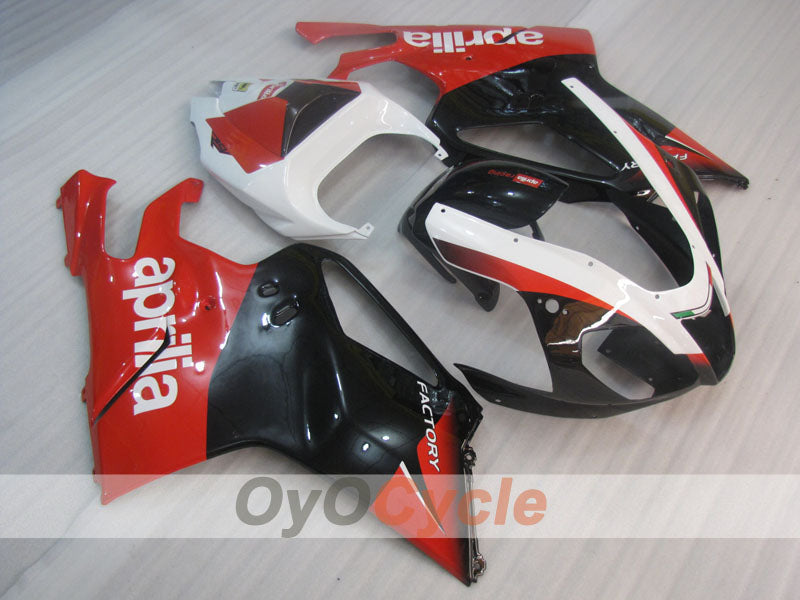 Fairing kit for 03-06 Aprilia RSV1000R - Red, Black - Factory Style #OYO87902413 Secondary image