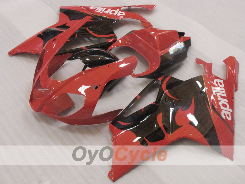 Fairing kit for 03-06 Aprilia RSV1000R - Red, Black - Factory Style #OYO87902414 Secondary image