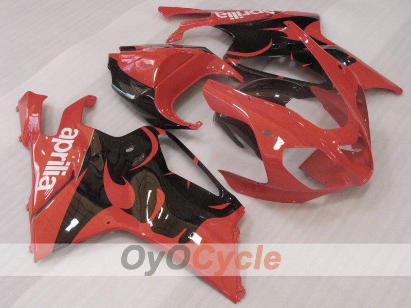 Fairing kit for 03-06 Aprilia RSV1000R - Red, Black - Factory Style #OYO87902414 Main image