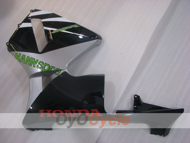 Injection Fairing kit for 03-04 CBR600RR - White, Black - HANN Spree #OYO87902522