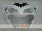 Injection Fairing kit for 03-04 CBR600RR - White, Black - Konica Minolta #OYO87902530