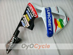 Injection Fairing kit for 03-04 CBR600RR - White, Black - Lee #OYO87902536