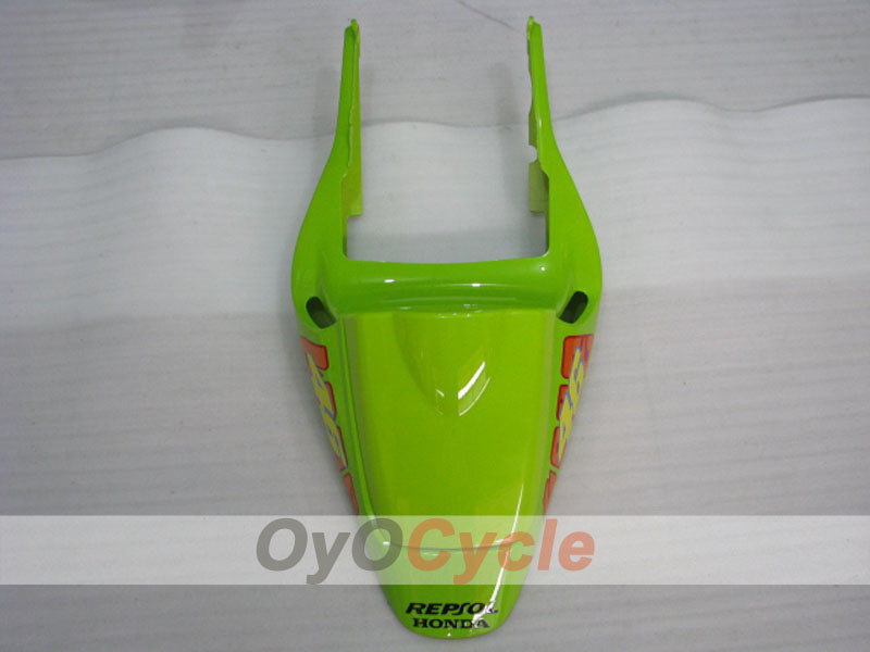 Injection Fairing kit for 03-04 CBR600RR - Green, Black - Rossi #OYO87902544