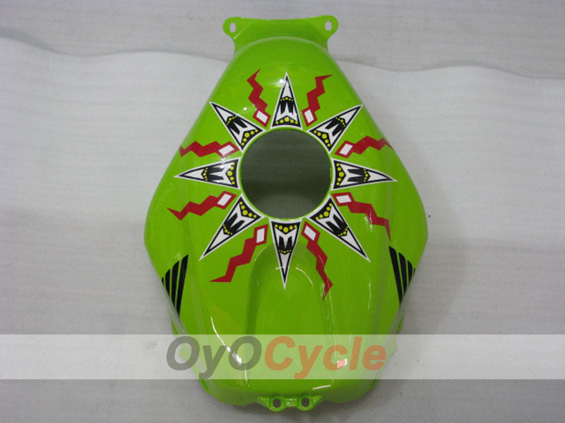 Injection Fairing kit for 03-04 CBR600RR - Green, Black - Rossi #OYO87902544