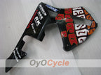 Injection Fairing kit for 03-04 CBR600RR - Green, Black - Rossi #OYO87902544
