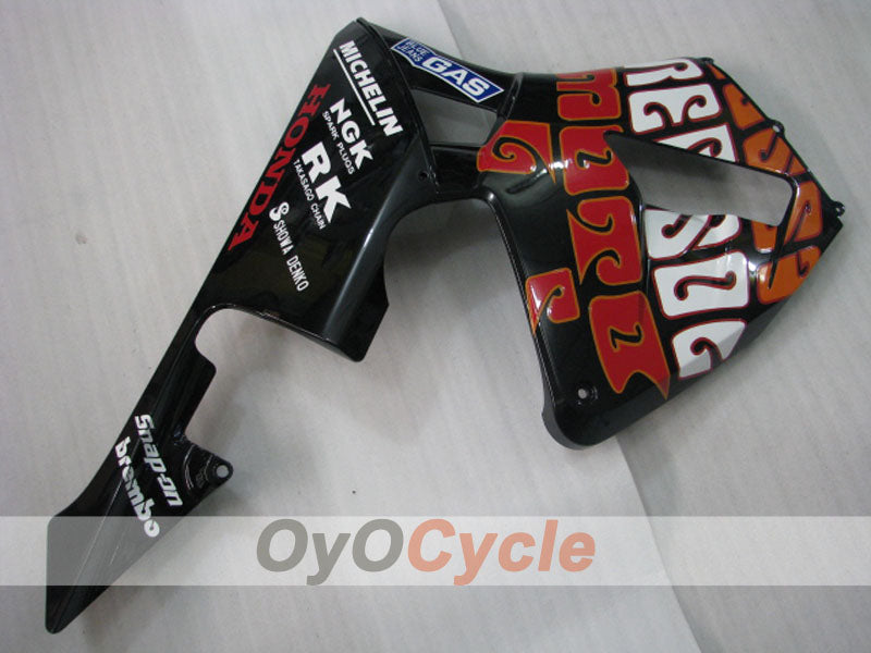 Injection Fairing kit for 03-04 CBR600RR - Green, Black - Rossi #OYO87902544
