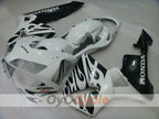 Injection Fairing kit for 03-04 CBR600RR - White, Black - Factory Style #OYO87902578