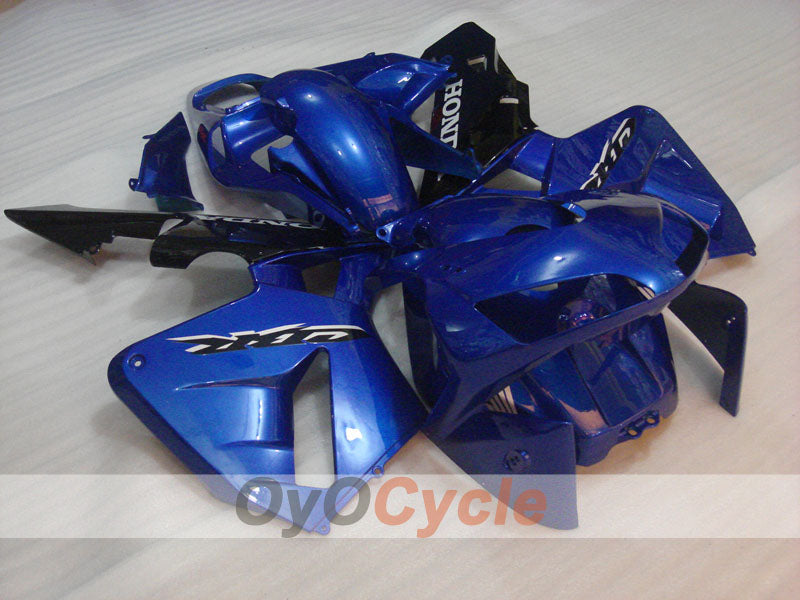 Injection Fairing kit for 03-04 CBR600RR - Blue, Black - Factory Style #OYO87902579 Main image