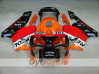 Injection Fairing kit for 03-04 CBR600RR - Orange, Black - Repsol #OYO87902584