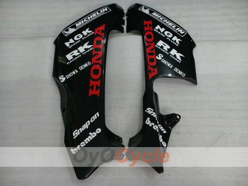 Injection Fairing kit for 03-04 CBR600RR - Orange, Black - Repsol #OYO87902584