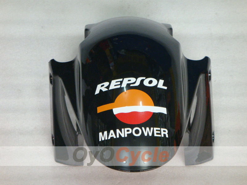 Injection Fairing kit for 03-04 CBR600RR - Orange, Black - Repsol #OYO87902585