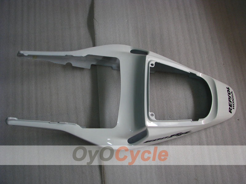 Injection Fairing kit for 03-04 CBR600RR - White, Silver - Repsol #OYO87902592