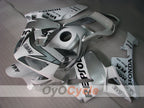 Injection Fairing kit for 03-04 CBR600RR - White, Silver - Repsol #OYO87902592