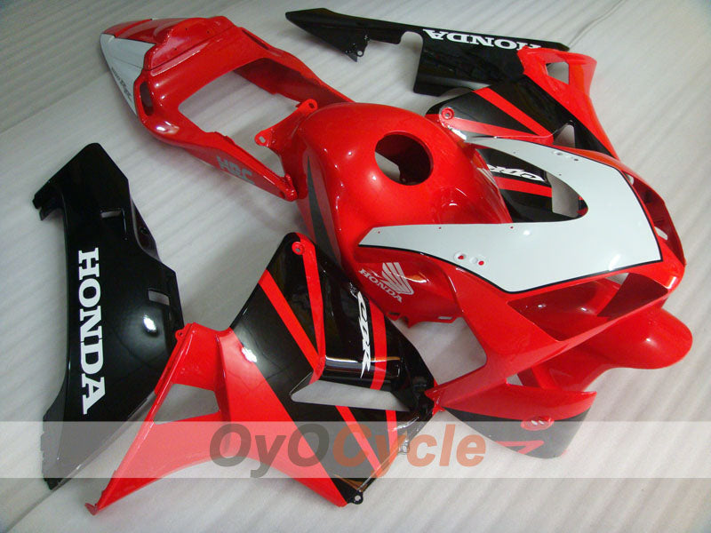 Injection Fairing kit for 03-04 CBR600RR - Red, Black - Factory Style #OYO87902599