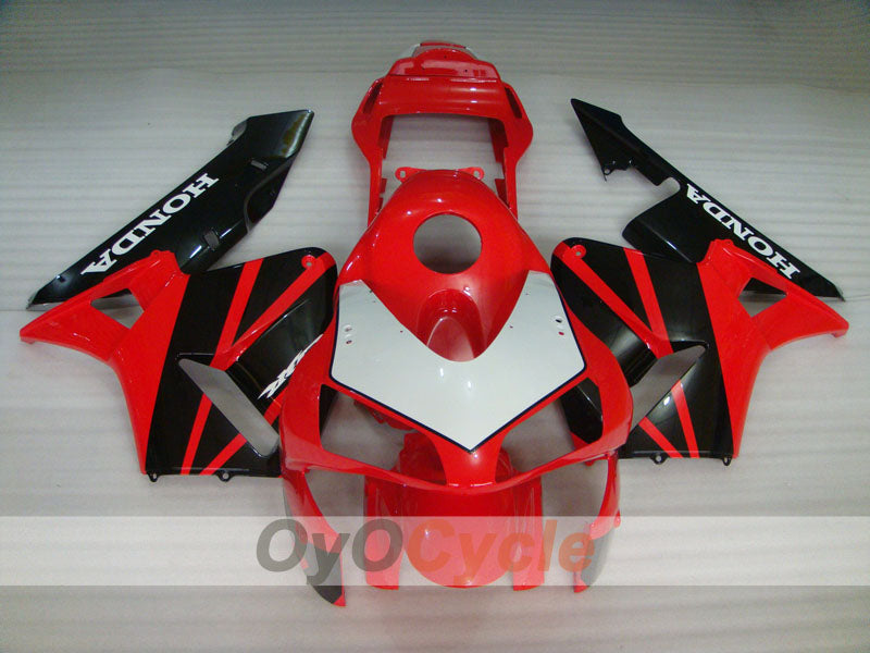 Injection Fairing kit for 03-04 CBR600RR - Red, Black - Factory Style #OYO87902599 Secondary image