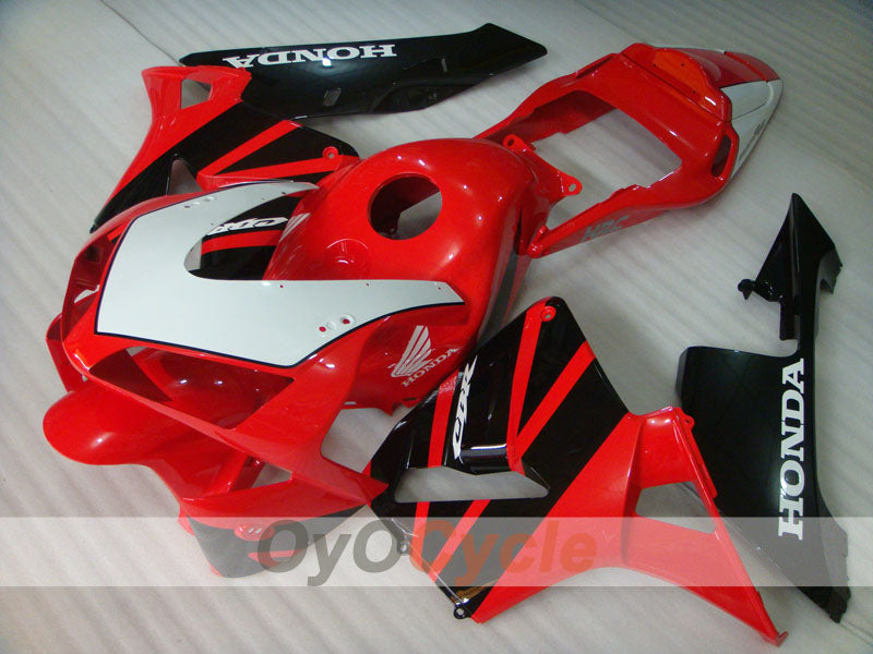 Injection Fairing kit for 03-04 CBR600RR - Red, Black - Factory Style #OYO87902599
