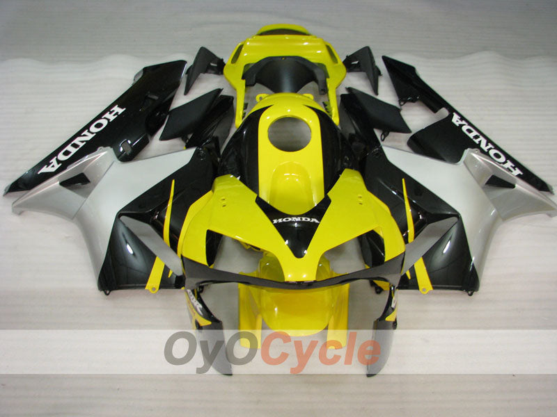 Injection Fairing kit for 03-04 CBR600RR - Yellow, Black - Factory Style #OYO87902612