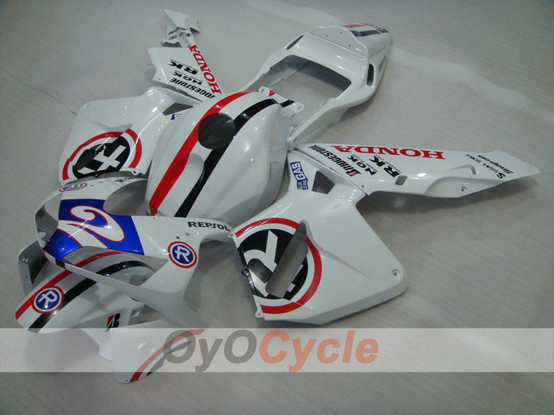 Injection Fairing kit for 03-04 CBR600RR - Red, Black - RK #OYO87902616
