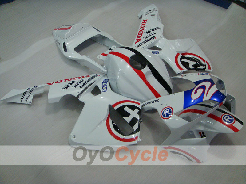 Injection Fairing kit for 03-04 CBR600RR - Red, Black - RK #OYO87902616 Secondary image