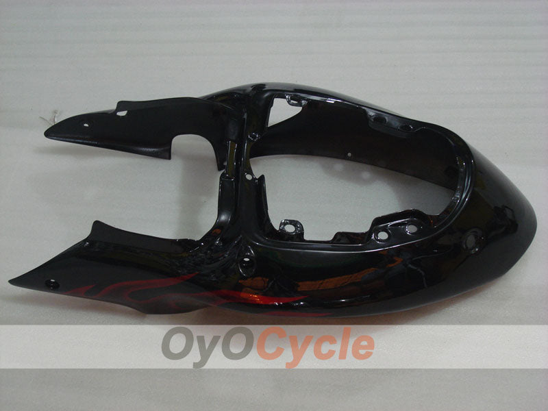 Injection Fairing kit for 99-07 GSXR1300 Hayabusa - Red, Black - Flame #OYO87902664