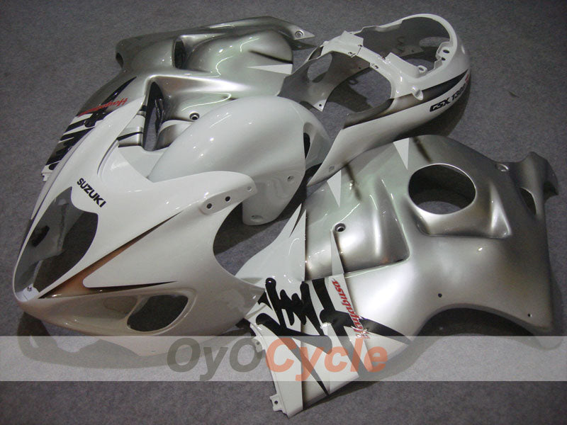 Injection Fairing kit for 99-07 GSXR1300 Hayabusa - White, Silver - Factory Style #OYO87902674