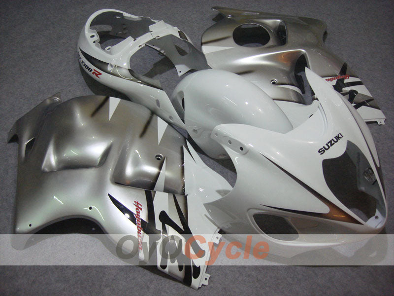 Injection Fairing kit for 99-07 GSXR1300 Hayabusa - White, Silver - Factory Style #OYO87902674 Secondary image