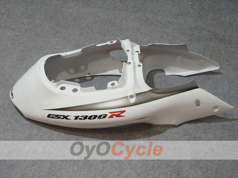 Injection Fairing kit for 99-07 GSXR1300 Hayabusa - White, Silver - Factory Style #OYO87902674