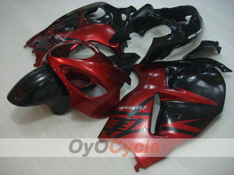 Injection Fairing kit for 99-07 GSXR1300 Hayabusa - Red, Black - Factory Style #OYO87902681 Main image