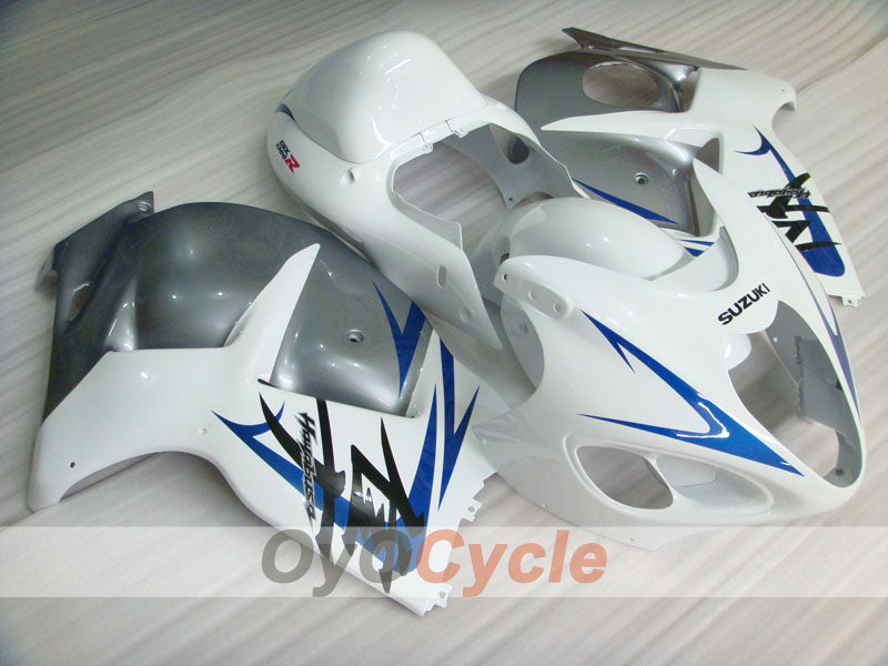 Injection Fairing kit for 99-07 GSXR1300 Hayabusa - White, Silver - Factory Style #OYO87902683