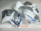 Injection Fairing kit for 99-07 GSXR1300 Hayabusa - White, Silver - Factory Style #OYO87902683