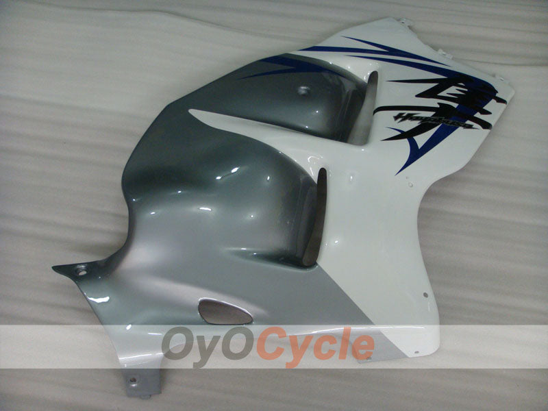 Injection Fairing kit for 99-07 GSXR1300 Hayabusa - White, Silver - Factory Style #OYO87902683