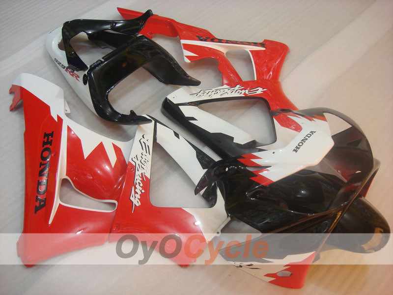 Injection Fairing kit for 00-01 CBR900RR 929 - Red, Black - Erion Racing #OYO87902697 Main image