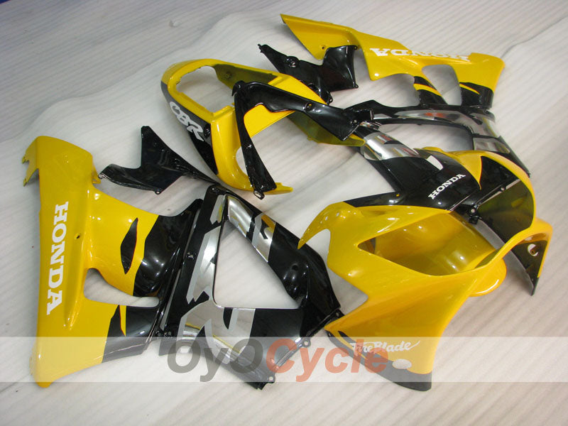 Injection Fairing kit for 00-01 CBR900RR 929 - Yellow, Black - Fireblade #OYO87902699 Main image