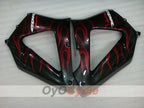 Injection Fairing kit for 00-01 CBR900RR 929 - Red, Black - Flame #OYO87902701