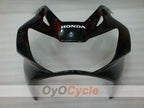 Injection Fairing kit for 00-01 CBR900RR 929 - Red, Black - Flame #OYO87902701