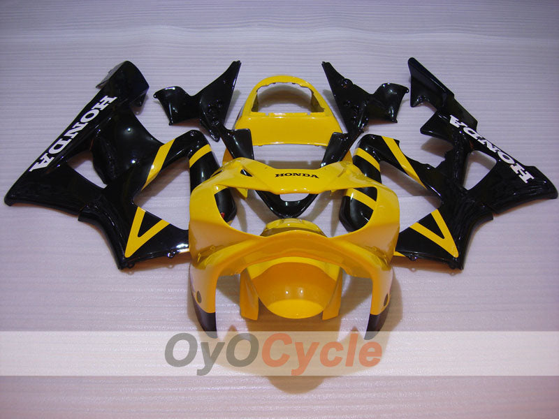 Injection Fairing kit for 00-01 CBR900RR 929 - Yellow, Black - Factory Style #OYO87902712 Secondary image