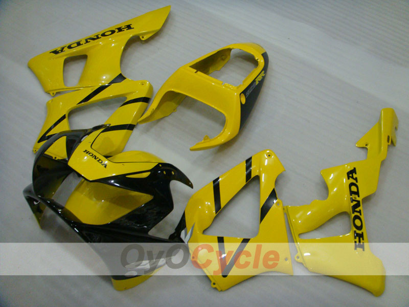 Injection Fairing kit for 00-01 CBR900RR 929 - Yellow, Black - Factory Style #OYO87902716