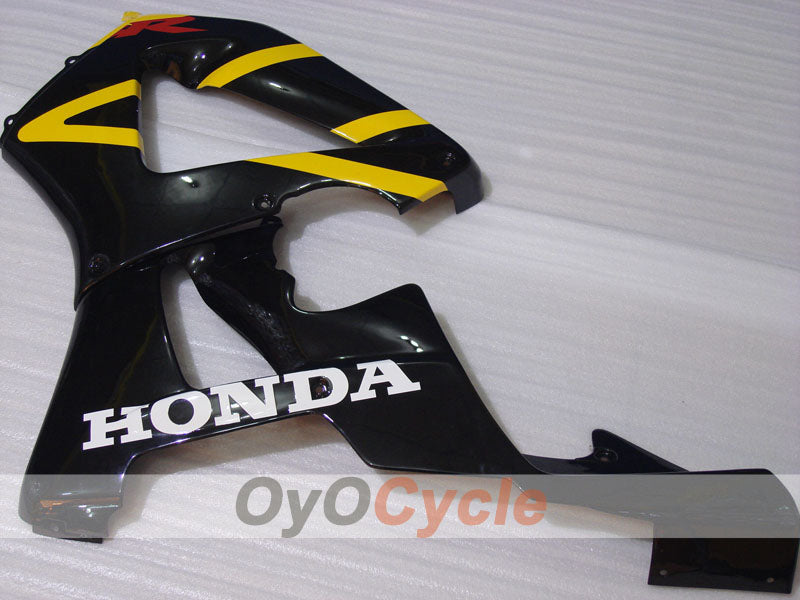 Injection Fairing kit for 00-01 CBR900RR 929 - Yellow, Black - Factory Style #OYO87902717