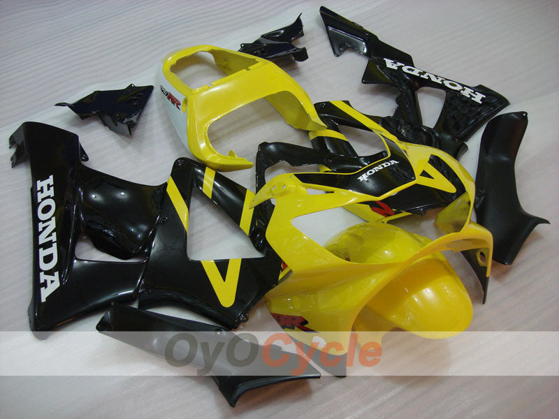 Injection Fairing kit for 00-01 CBR900RR 929 - Yellow, Black - Factory Style #OYO87902717