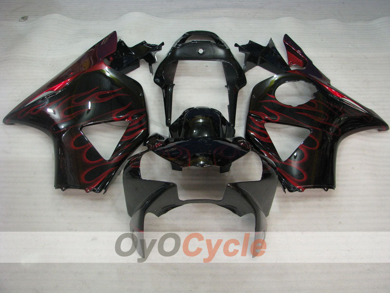 Injection Fairing kit for 02-03 CBR900RR 954 - Red, Black - Flame #OYO87902731 Secondary image