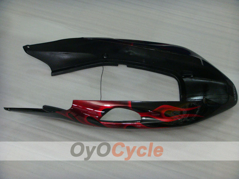 Injection Fairing kit for 96-07 CBR1100XX - Red, Black - Flame #OYO87902798