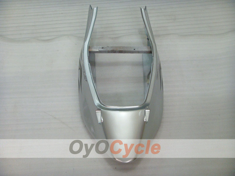 Injection Fairing kit for 96-07 CBR1100XX - Black, Silver - Flame #OYO87902801