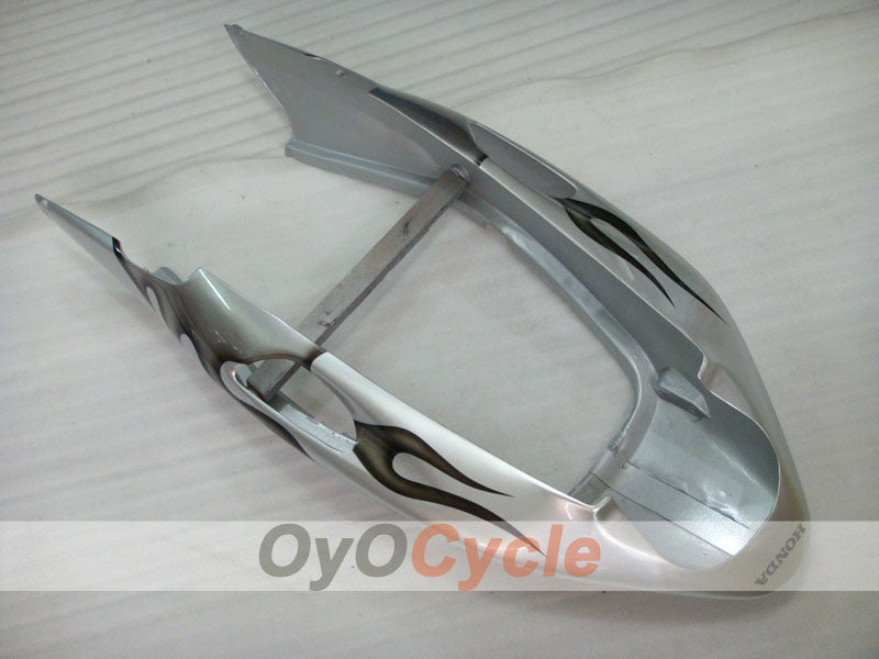 Injection Fairing kit for 96-07 CBR1100XX - Black, Silver - Flame #OYO87902801