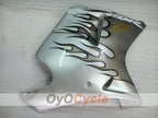 Injection Fairing kit for 96-07 CBR1100XX - Black, Silver - Flame #OYO87902801