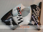 Injection Fairing kit for 00-02 NINJA ZX-6R - White, Black - MICHELIN, West #OYO87902818