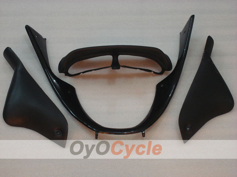 Injection Fairing kit for 00-02 NINJA ZX-6R - White, Black - MICHELIN, West #OYO87902818