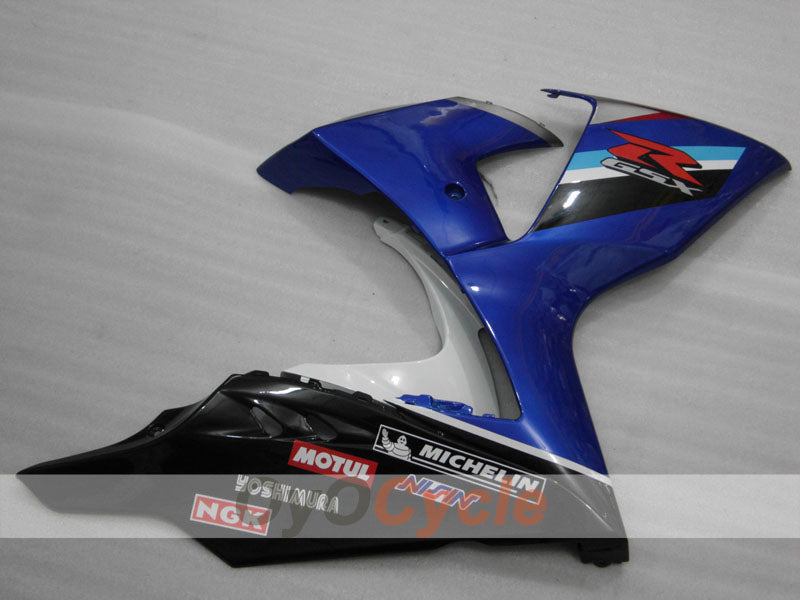 Injection Fairing kit for 09-16 GSX R1000 - Blue, White - Factory Style #OYO87902875